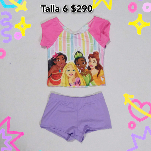 Trajes de Baño para Niña Talla 6 a 8 (76)
