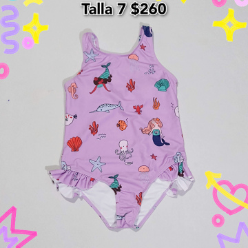 Trajes de Baño para Niña Talla 6 a 8 (18)