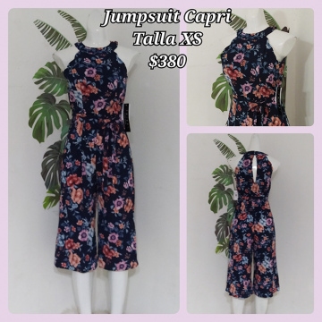 Jumpsuit Capri Talla XS (37)