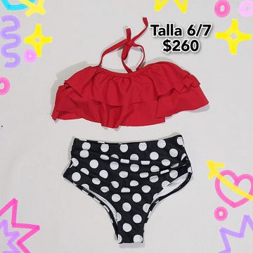 Trajes de Baño para Niña Talla 6 a 8 (14)