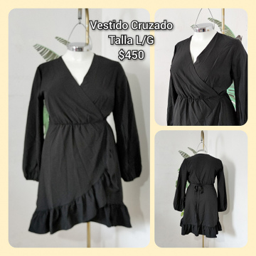 Vestido Cruzado Talla L/G (45)