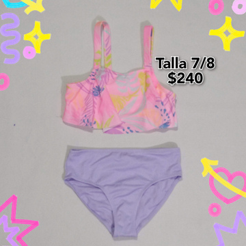 Trajes de Baño para Niña Talla 6 a 8 (25)