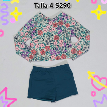 Trajes de Baño para Niña Talla de 0 a 5 (6)