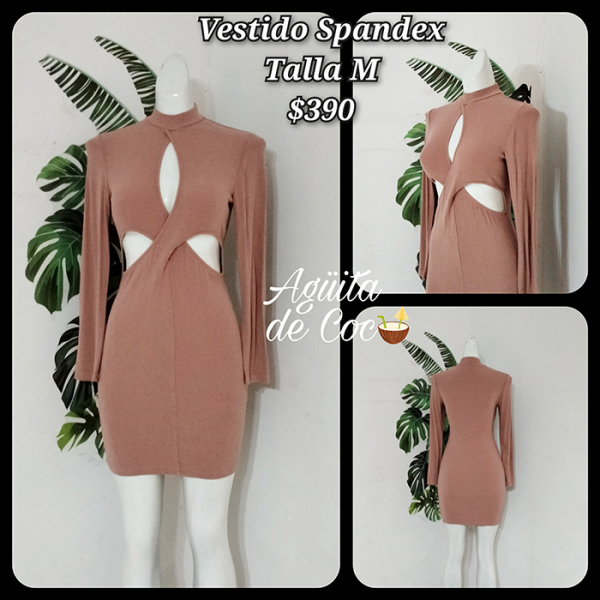 Vestido Spandex Talla M (49)