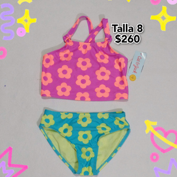 Trajes de Baño para Niña Talla 6 a 8 (59)