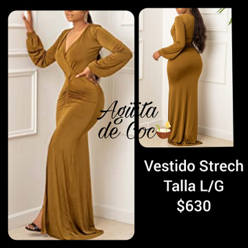 Vestido Strech Talla L/G (8)