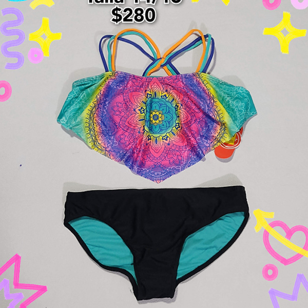 Trajes de Baño para Niña Talla 9 a 18 (87)
