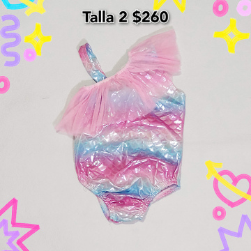 Trajes de Baño para Niña Talla de 0 a 5 (55)