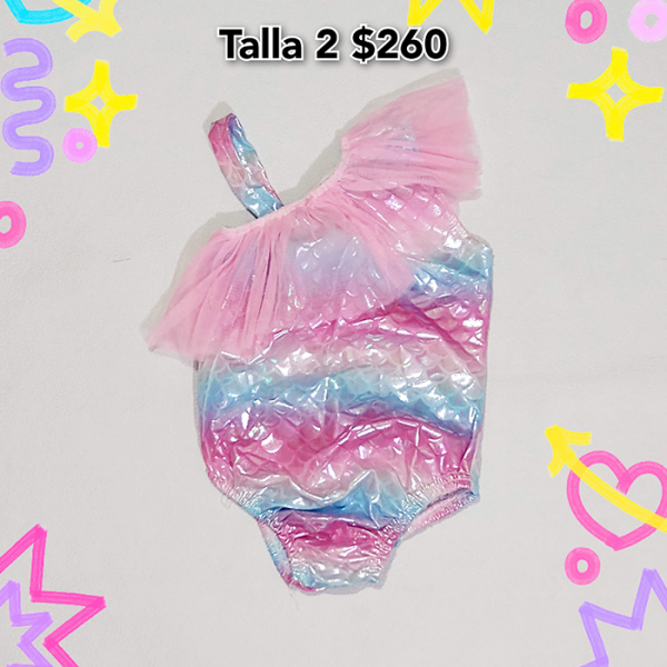 Trajes de Baño para Niña Talla de 0 a 5 (55)