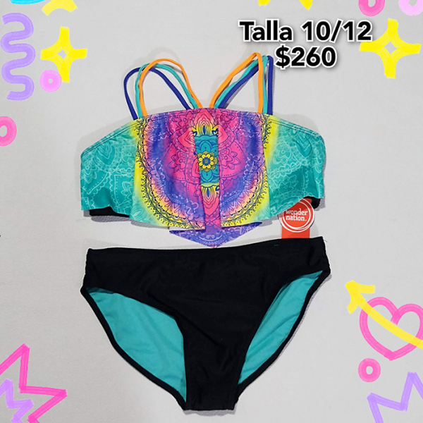 Trajes de Baño para Niña Talla 9 a 18 (4)