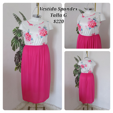 Vestido Spandex Talla G (24)