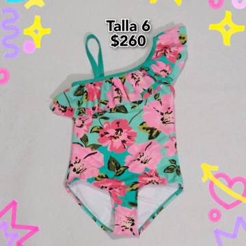 Trajes de Baño para Niña Talla 6 a 8 (69)