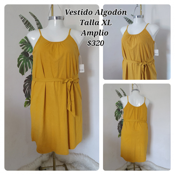 Vestido Algodón Talla XL Amplio (1)