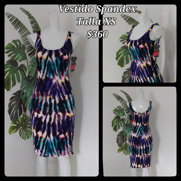 Vestido Spandex Talla XS (31)