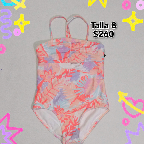 Trajes de Baño para Niña Talla 6 a 8 (56)