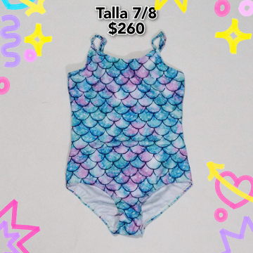 Trajes de Baño para Niña Talla 6 a 8 (30)