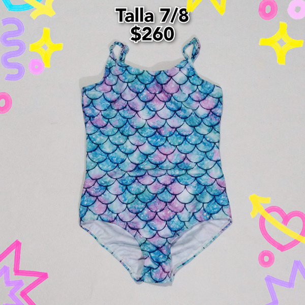 Trajes de Baño para Niña Talla 6 a 8 (30)