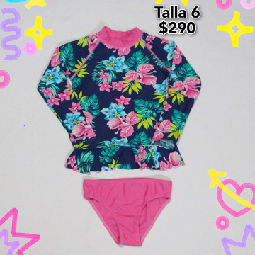 Trajes de Baño para Niña Talla 6 a 8 (72)