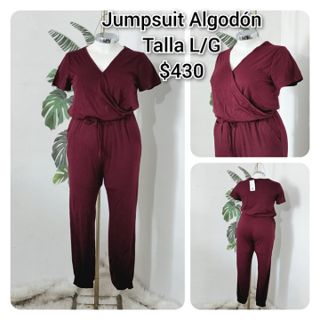 Jumpsuit Algodón Talla L/G (31)