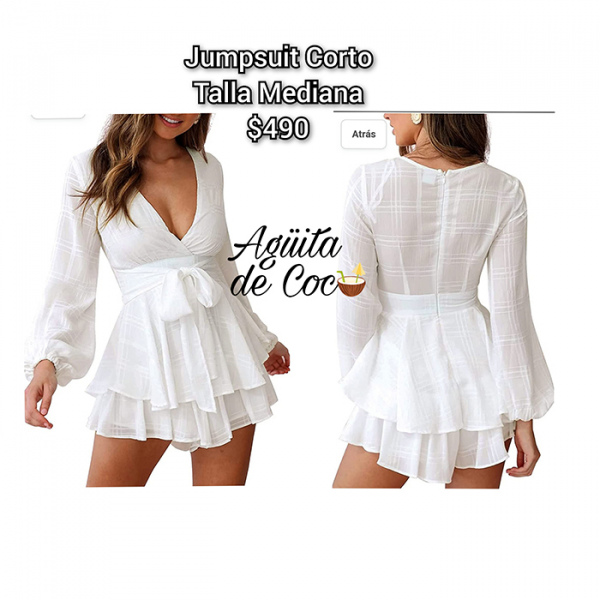 Jumpsuit Corto Talla Mediana (47)