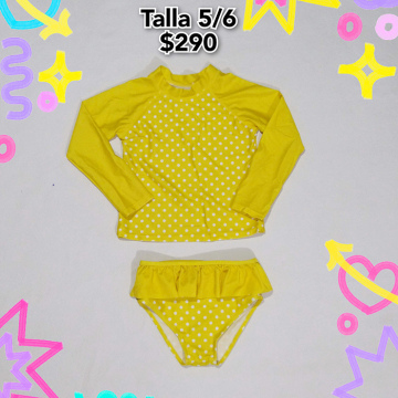 Trajes de Baño para Niña Talla de 0 a 5 (39)