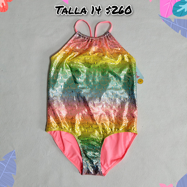 Trajes de Baño para Niña Talla 9 a 18 (74)