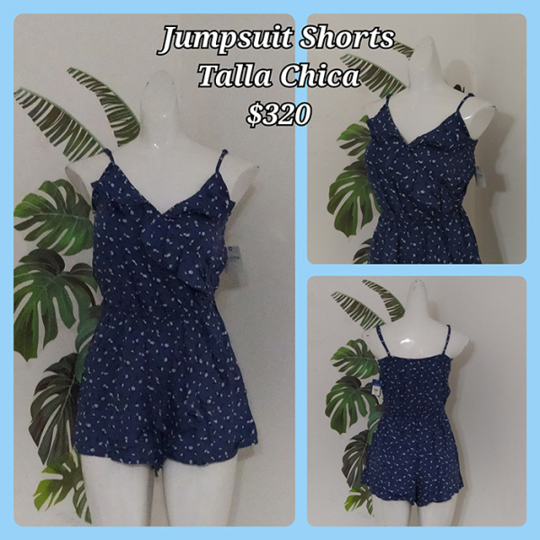 Jumpsuit Shorts Talla Chica (33)