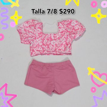 Trajes de Baño para Niña Talla 6 a 8 (27)
