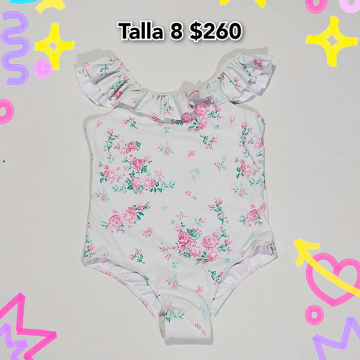 Trajes de Baño para Niña Talla 6 a 8 (60)