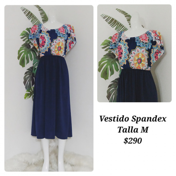 Vestido Spandex Talla M (42)