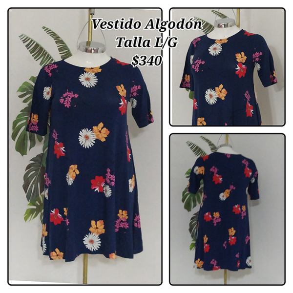 Vestido Algodón L/G (19)