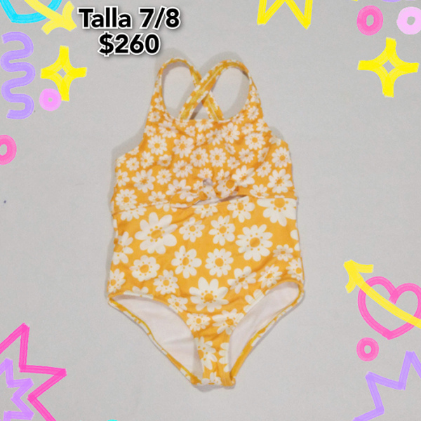 Trajes de Baño para Niña Talla 6 a 8 (32)