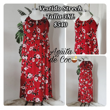 Vestido Strech Talla 3XL (32)