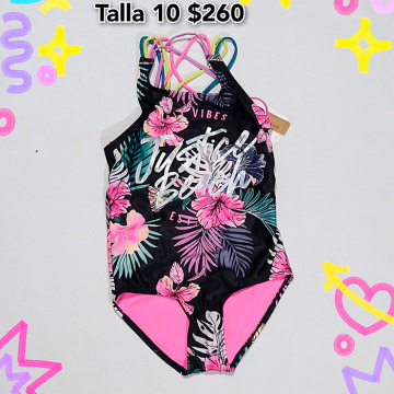 Trajes de Baño para Niña Talla 9 a 18 (26)