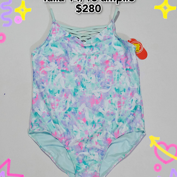 Trajes de Baño para Niña Talla 9 a 18 (94)