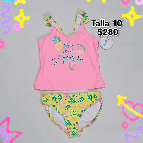 Trajes de Baño para Niña Talla 9 a 18 (28)