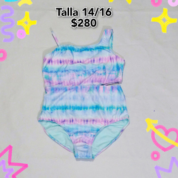 Trajes de Baño para Niña Talla 9 a 18 (82)
