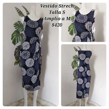 Vestido Strech Talla S Amplio a M (12)