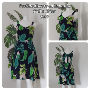 Vestido Escote en Espalda (3)