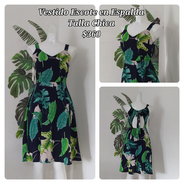 Vestido Escote en Espalda (3)