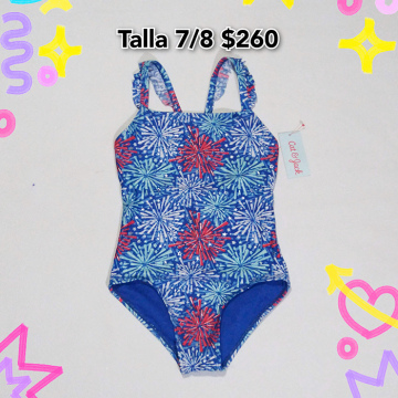 Trajes de Baño para Niña Talla 6 a 8 (50)