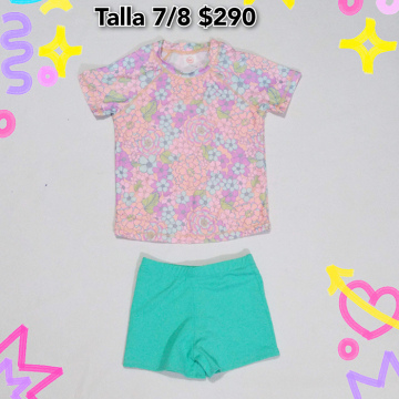 Trajes de Baño para Niña Talla 6 a 8 (26)
