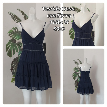 Vestiso Gasa con Forro Talla M (37)