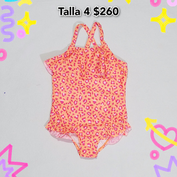 Trajes de Baño para Niña Talla de 0 a 5 (23)