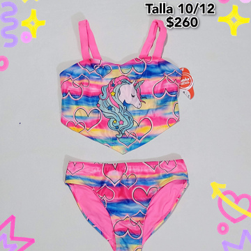Trajes de Baño para Niña Talla 9 a 18 (52)