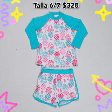 Trajes de Baño para Niña Talla 6 a 8 (16)