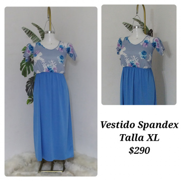 Vestido Spandex Talla (22)