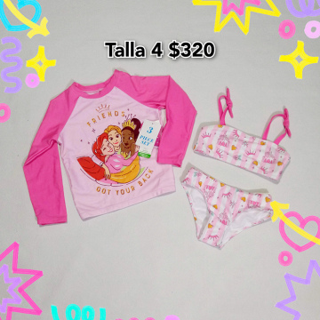 Trajes de Baño para Niña Talla de 0 a 5 (21)