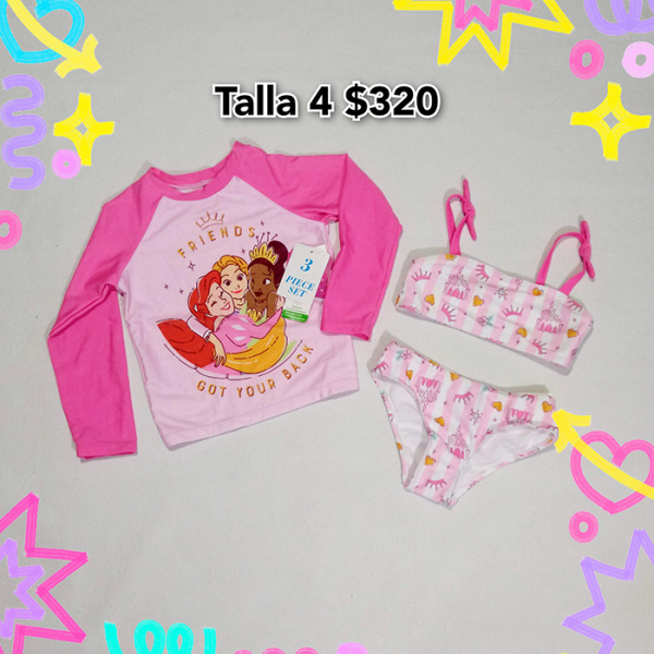 Trajes de Baño para Niña Talla de 0 a 5 (21)