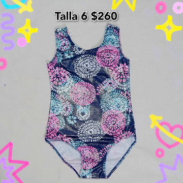 Trajes de Baño para Niña Talla 6 a 8 (3)